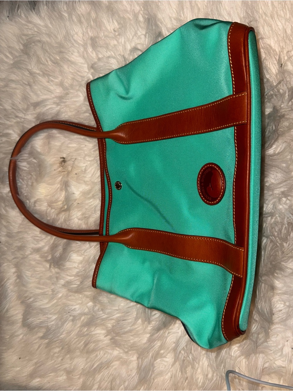 Dooney & Bourke Turquoise Tote